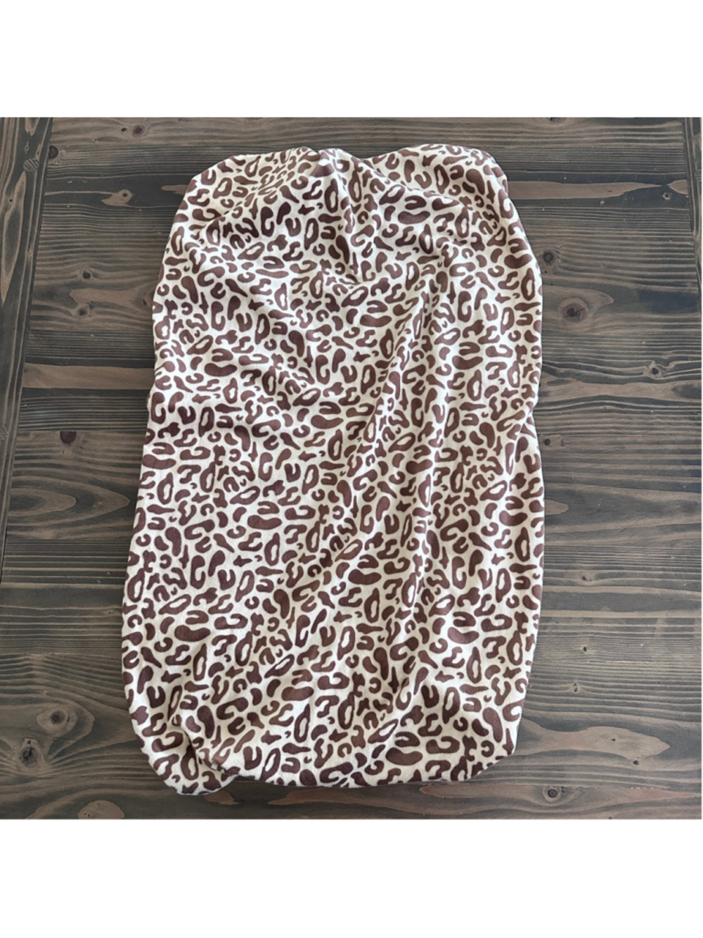 Disney Baby Changing Pad Cover Leopard Print Brown Neutral